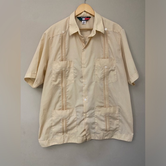 D’ACCORD AUTHENTIC CUBAN GUAYABERA SHIRT - Picture 7 of 8